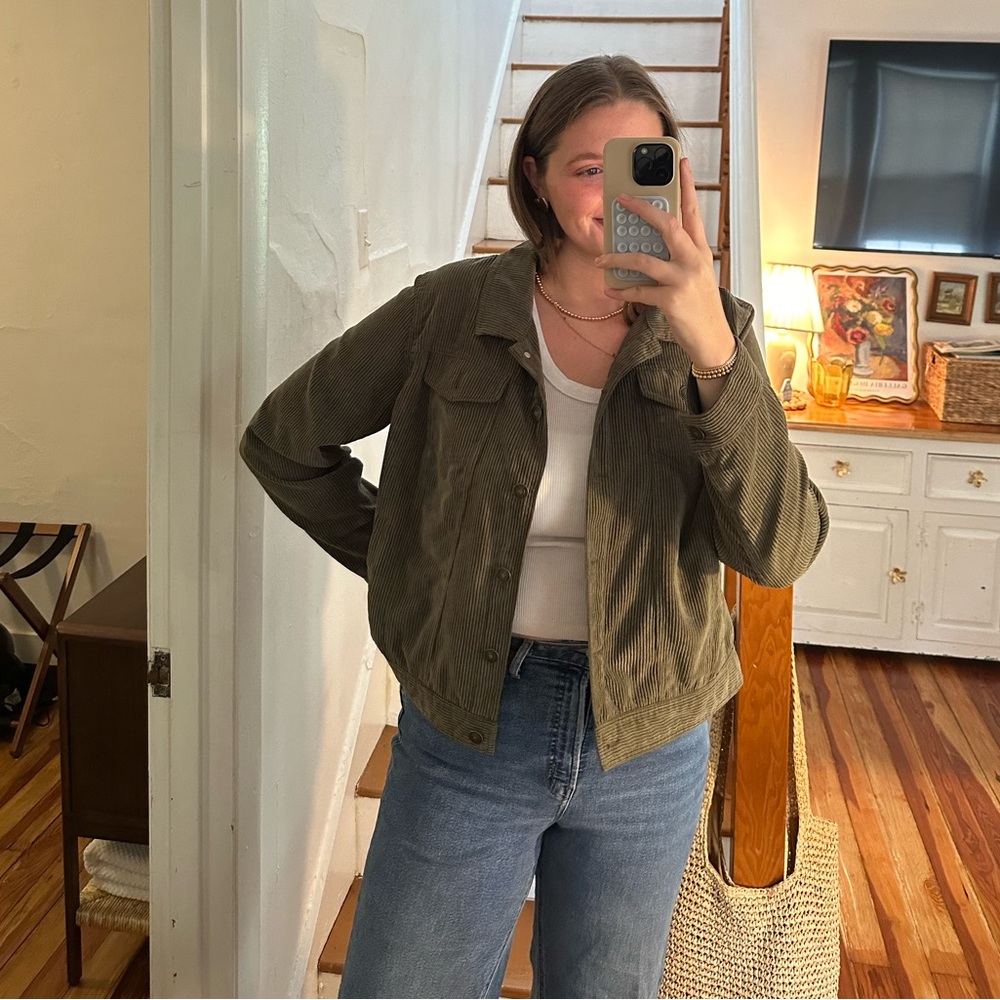 Zac & Rachel Khaki Utility Jacket for Women